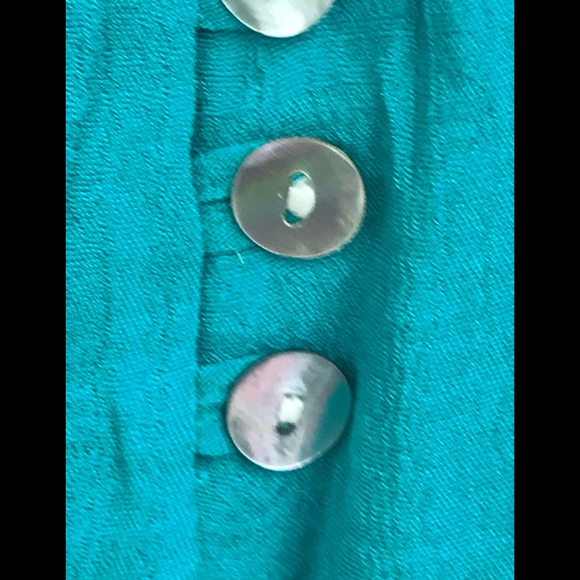 Ruffled Boho Turquoise sassy dress 👗 Lily Rose - Picture 7 of 7